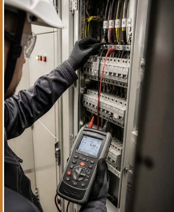 Измерение цепи фаза ноль в Сосновоборске от 1035 р. | Авеста ОТиПБ
