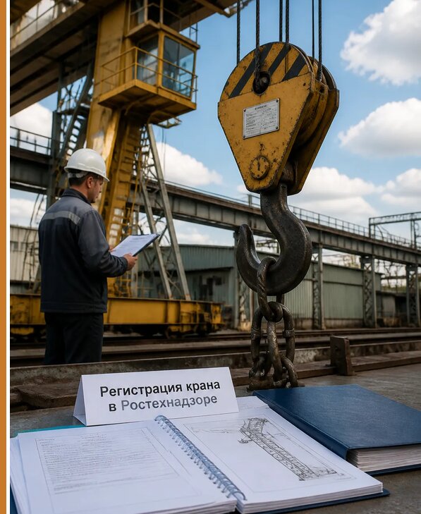 Регистрация крана в Ростехнадзоре в Сосновоборске от 15518 р. | Авеста ОТиПБ