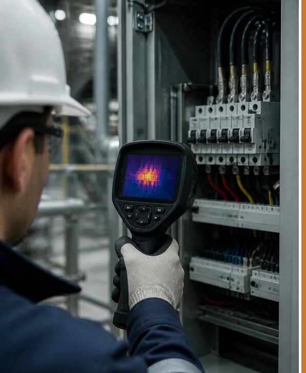 Тепловой контроль оборудования в Сосновоборске для безопасности работ